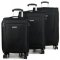Комплект чемоданов 825 черный Airtex (Франция)