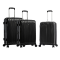 Комплект чемоданов 04203 черный Snowball (Франция)
