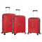 Комплект чемоданов 05203 красный Snowball (Франция)