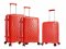 Комплект валіз 04303 червоний Snowball (Франція)