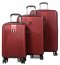 Комплект валіз 7346 бордовий Airtex (Франція)