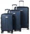 Комплект валіз 963 синій Airtex (Франція)