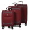 Комплект чемоданов Worldline 608 бордовый Airtex (Франция)