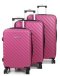 Комплект чемоданов Madisson 03403 розовый Snowball (Франция)
