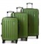 Комплект чемоданов Madisson 03203 зеленый Snowball (Франция)