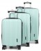 Комплект чемоданов Worldline 623 мятный Airtex (Франция)