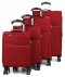 Комплект чемоданов 22204 красный Snowball (Франция)