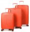 Комплект валіз 20103 помаранчевий Snowball (Франція)