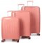 Комплект чемоданов 20103 розовый Snowball (Франция)