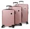 Комплект чемоданов Madisson 93303 розовое золото Snowball (Франция)