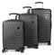 Комплект чемоданов Madisson 93303 черный Snowball (Франция)