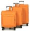 Комплект чемоданов 87303 желтый Snowball (Франция)