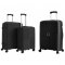 Комплект чемоданов 20403 черный Snowball (Франция)