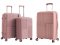 Комплект валіз 20403 рожеве золото Snowball (Франція)
