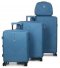 Комплект чемоданов 639 голубой Airtex (Франция)