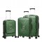 Комплект чемоданов 35203 зеленый Snowball (Франция)