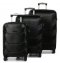 Комплект валіз Madisson 32303 чорний Snowball (Франція)