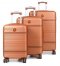 Комплект чемоданов Worldline 629 оранжевый Airtex (Франция)