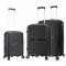 Комплект валіз 40903 чорний Snowball (Франція)