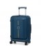 Чемодан малый 4 колеса 647/S синий Airtex (Франция)