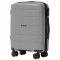 Чемодан малый 4 колеса HWF01/S 2.0 grey WINGS (Польша)