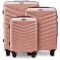 Комплект валіз PHX01 2.0 rose gold WINGS (Польща)