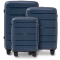 Комплект валіз HWF01 2.0 blue WINGS (Польща)