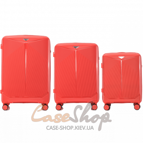 Комплект валіз CKT01 coral WINGS (Польща)