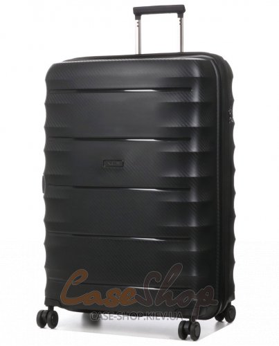 Валіза велика 4 колеса 242B/L чорна Airtex (Франція)