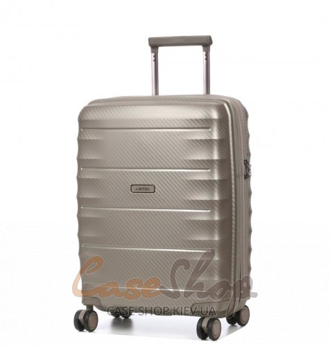 Валіза мала 4 колеса 242B/S шампань Airtex (Франція)
