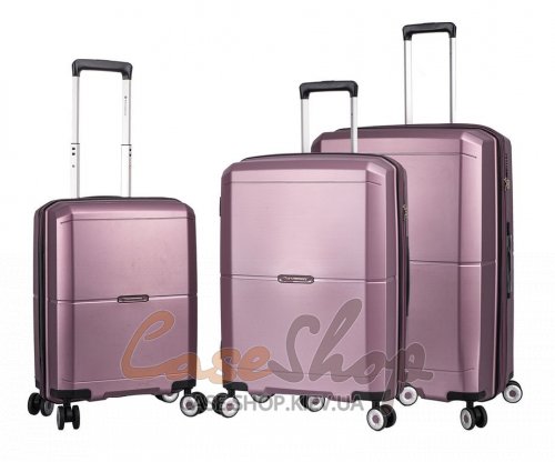 Комплект чемоданов 49103 фиолетовый Snowball (Франция)