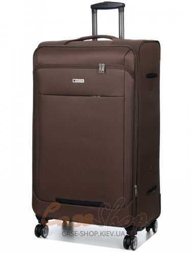 Чемодан большой 4 колеса Worldline 621/XL коричневый Airtex (Франция)