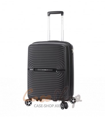 Валіза мала 4 колеса 40903/S чорна Snowball (Франція)