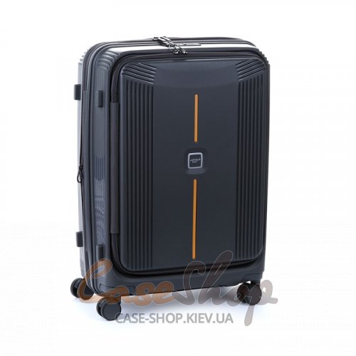 Чемодан средний 4 колеса 647/M серый Airtex (Франция)
