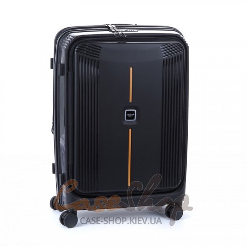 Чемодан средний 4 колеса 647/M черный Airtex (Франция)