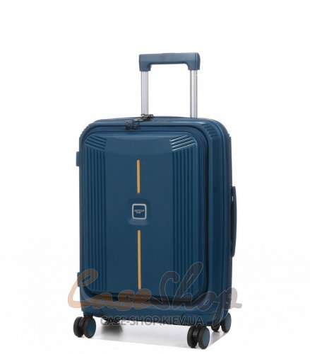 Валіза мала 4 колеса 647/S синя Airtex (Франція)