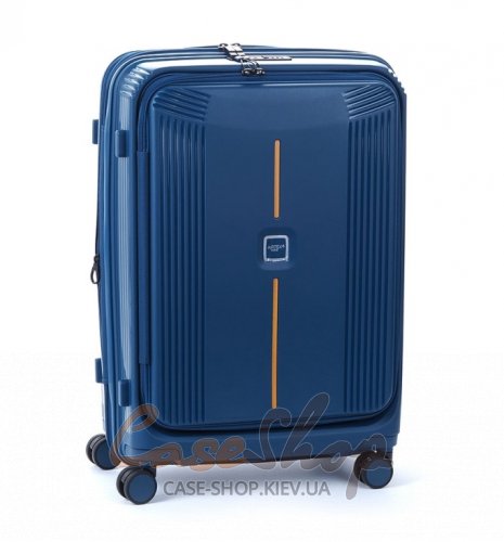 Валіза середня 4 колеса 647/M синя Airtex (Франція)
