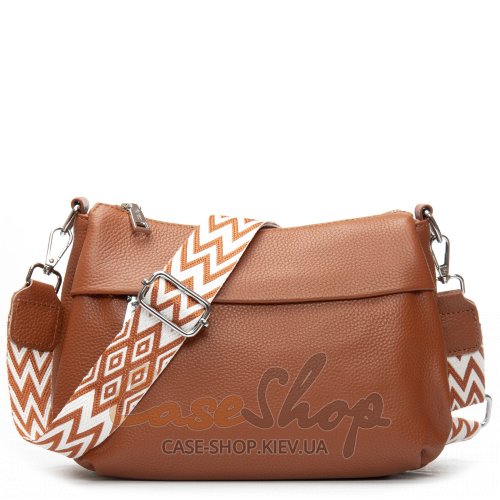 Сумка шкіряна 6001 camel