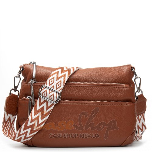 Сумка шкіряна 8269 camel