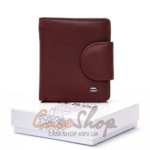 Кошелек DR. BOND WS-415-1 wine red