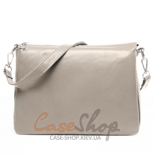 Сумка кожаная 2087 beige