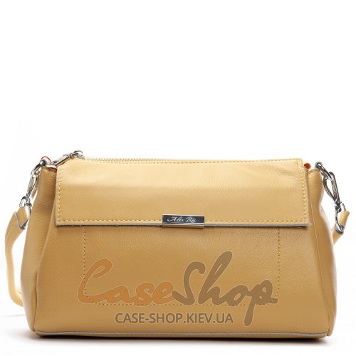 Сумка кожаная 8721-9 yellow