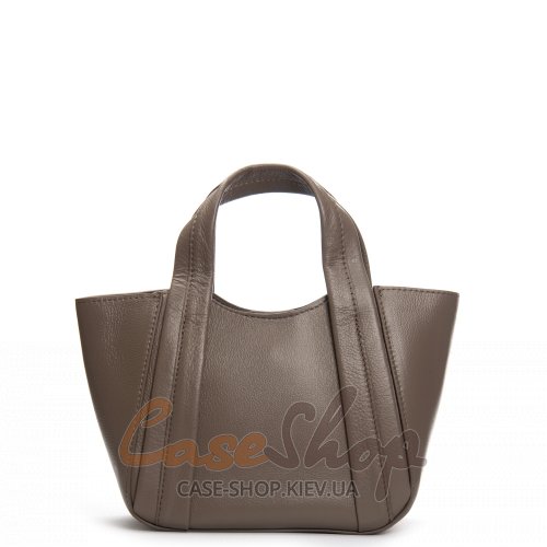 Сумка шкіряна 97718-9 l.grey