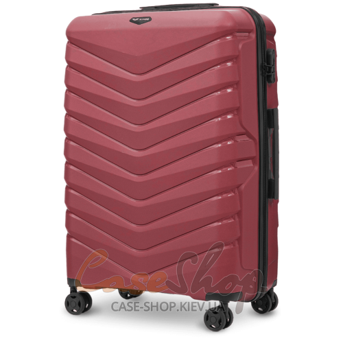 Валіза велика 4 колеса PHX01/L 2.0 burgundy WINGS (Польща)