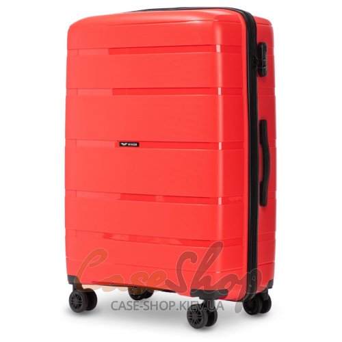 Валіза велика 4 колеса HWF01/L 2.0 red WINGS (Польща)