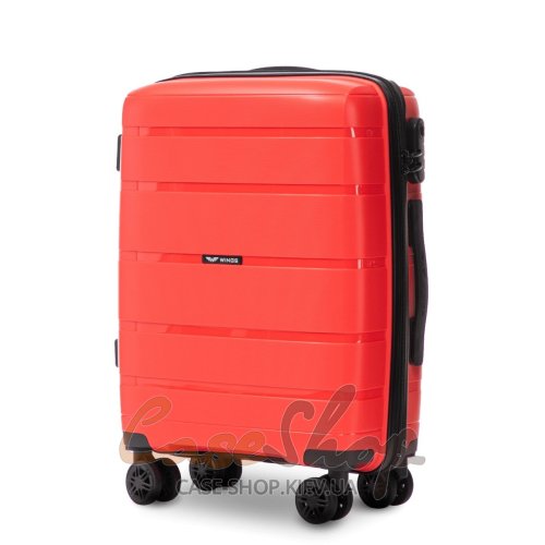 Валіза мала 4 колеса HWF01/S 2.0 red WINGS (Польща)