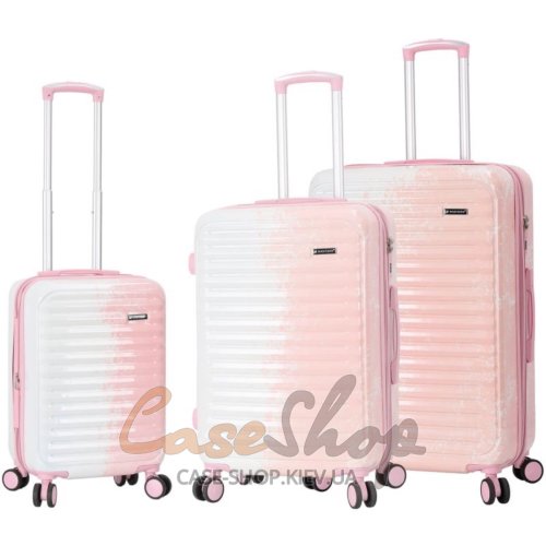 Комплект чемоданов Madisson 65203 pink Snowball (Франция)