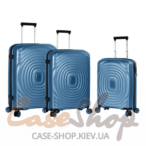 Комплект чемоданов 05203 синий Snowball (Франция)