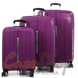 Комплект валіз 83803 фіолетовий Snowball (Франція)