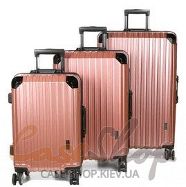 Комплект чемоданов 957 rose gold Airtex (Франция)